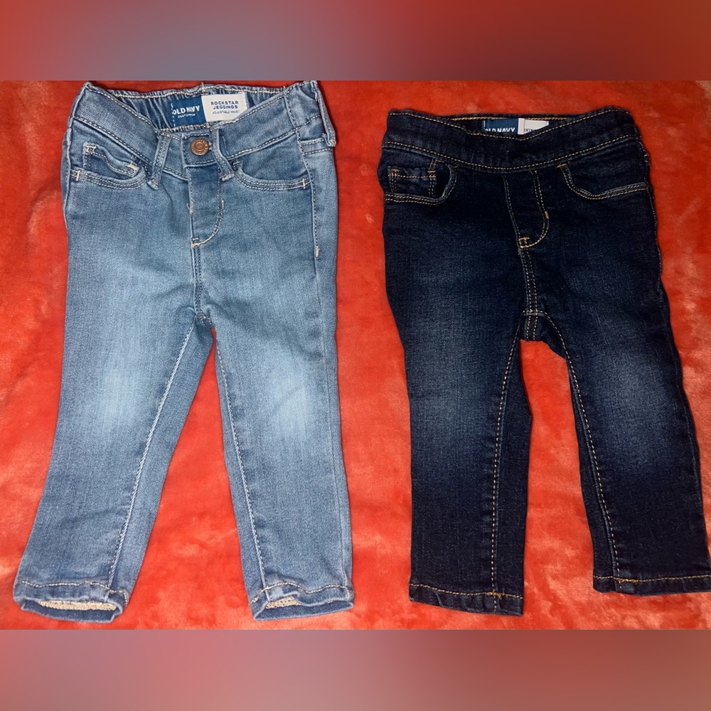 Two toddler girls pants